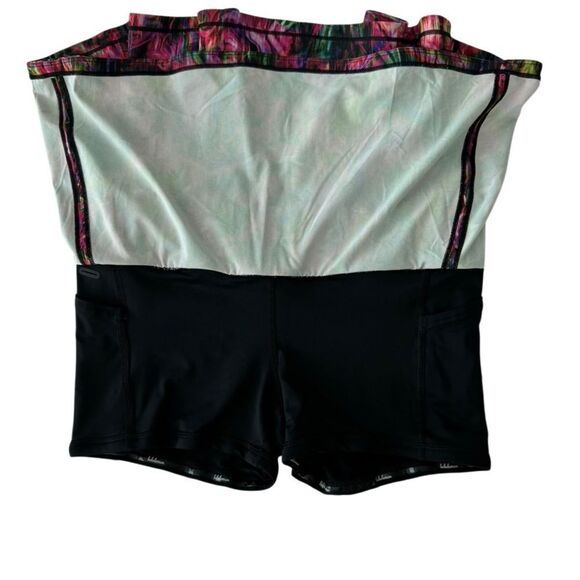 Lululemon Pace Rival Mid Rise Skirt Hyper Flow Pink Multi / Black - Picture 13 of 16